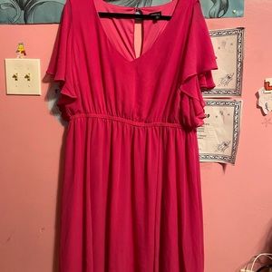 Torrid size 3 pink dress